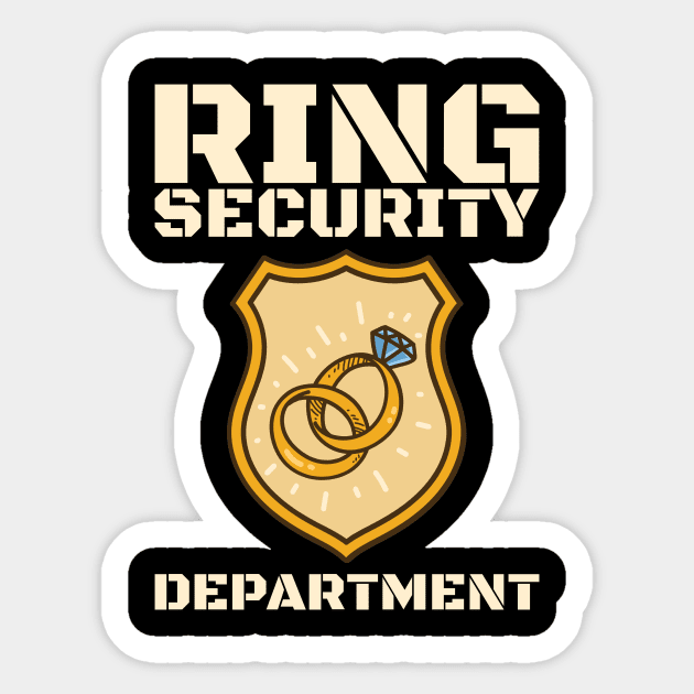 Ring Security Department Sticker by maxcode